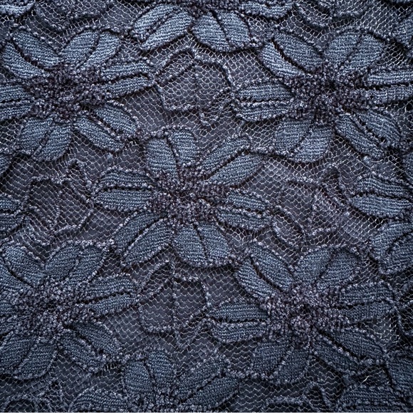 Anthropologie Moulinette Soeurs Dress Medium Navy Blue Jocelyn Lace Sheath NWT - Picture 13 of 16